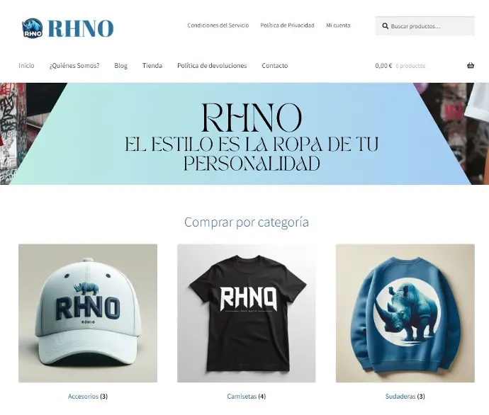 Página Web - Venta de Ropa
