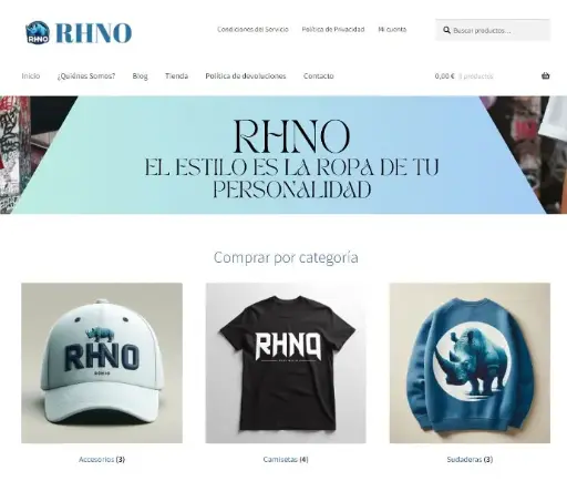 Página Web - Venta de Ropa